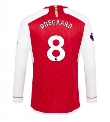 Maillot de foot Arsenal Martin Odegaard #8 Domicile 2023-24 Manche Longue